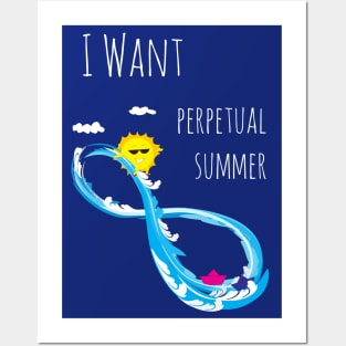 Perpetual summer Posters and Art